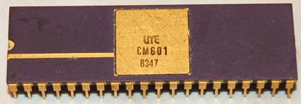 CM601 1983/47 старый логотип СМ601 Универсальный микропроцессор 8 разрядный MC6800