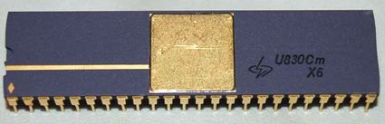 U830Cm ZTFM X6 (06/1989) Микропроцессорная секция 8 разрядная