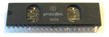 Процессор z80 - кр1858вм1 -Квазар куплю пластик
