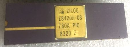 Zilog Z8420A CS Z80A PIO - процессор Z80