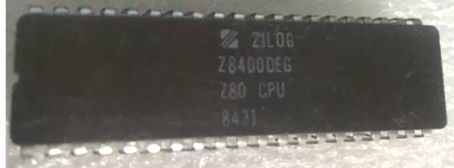 Zilog Z8400DEG Z80 CPU - процессор Z80