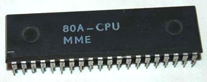 Универсальный микропроцессор 8 разрядный 80A CPU MME Z80