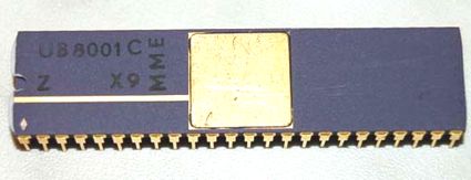 U8001 Микропроцессор 16р Z8001 UB8001C-MME-X9(09/1989)