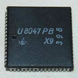 U8047 Микроконтроллер 4 разряда U8047PB ZFTM X9 (09/1989) КМОП, питание 7В, 4,5MHz, внутреннее ПЗУ 798x16