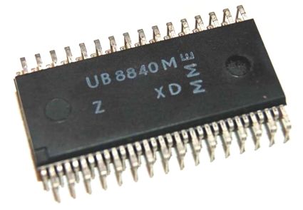 U8840 Микроконтроллер Z8612 UB8840M MME XD (12/1989) UB=8MHz, UC=5MHz, UD=3.6MHz Внешнее ПЗУ 4k x 8, внутреннее ОЗУ 128 x8 8841 - power down версия
