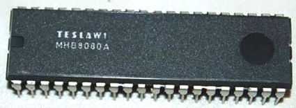 ЧССР MHB8080 Универсальный микропроцессор 8 разрядный i8080 MHB8080A Tesla