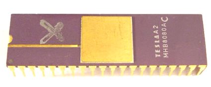 TESLA(A2) MHB8080AC аналог 580вм80а (i8080)