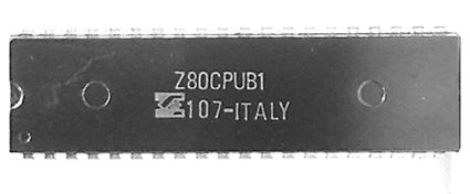 SGS Z80 SGS Z80CPUB1 Z80CPU
