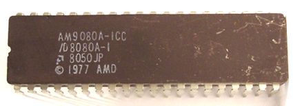 AMD 8080 AM9080A-1CC / D8080A-1 аналог 580вм80а (i8080)
