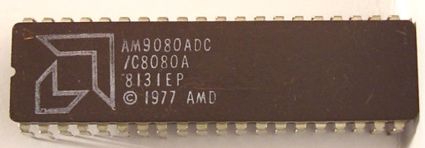AMD AM9080ADC / C8080A аналог 580вм80а (i8080)