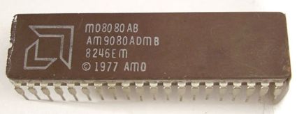 AMD MD8080AB AM9080ADMB аналог 580вм80а (i8080)