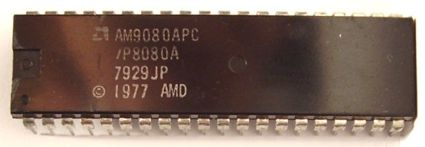 AMD AM9080APC / P8080A аналог 580вм80а (i8080)