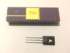 Микропроцессор Z80 в золоте