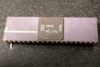 Процессоры z80 Румыния ME MMN 80 CPU фиолетовая керамика золото