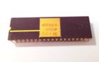 i8080A маркировка: AM9080ADC/C8080A  197723Q фирмы AMD 8-ми разрядный микропроцессор  в позолоте