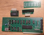 Универсальная плата с прерываниями можно ставить процессор z80 или вм80