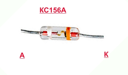 Цоколевка стабилитрона кс156а