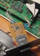 SD Card в орионе 128 плата схема наладка сборка