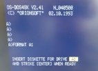 FORMAT.COM OS-DOS V2.41 ΡΠΎΡΠΌΠ°ΡΠΈΡΠΎΠ²Π°Π½ΠΈΠ΅ Π΄ΠΈΡΠΊΠ΅Ρ ΡΠΎΡΠΌΠ°Ρ CP/M-80 ΠΡΠΈΠΎΠ½ Π‘ΠΠ€Π’