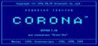 CORONA редактор текстов CP/M-80