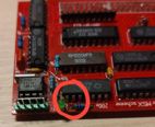 Плата часы + SD карта SD-cardreader MSX scheme