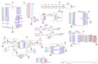 Схема платы для сборки тестера процессора Z80 вариант 2