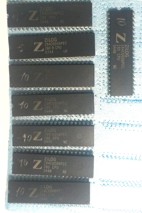 Фотки  процессоров отбраковка Z80 в Орионе ПРО