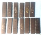 Фотки  процессоров отбраковка Z80 в Орионе ПРО