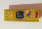 Плата переходник Z80 QFP44 на Z80 дип40