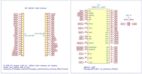 Плата переходник Z80 QFP44 на Z80 дип40