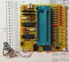 Плата для сборки тестера процессора Z80 вариант 3
